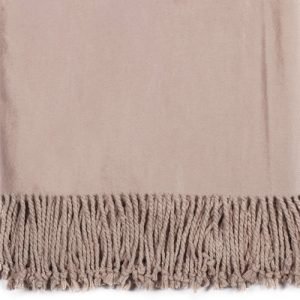 Dusty Rose Bamboo Throw Swatch