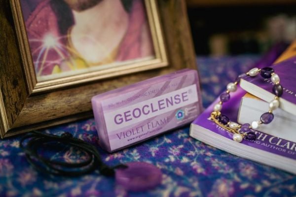 Orgone Geoclense Home Harmoniser Violet Flame 3 - Pure Energy Solutions