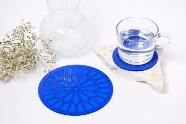 Orgone Food & Water Rejuvenation Plate - Blue