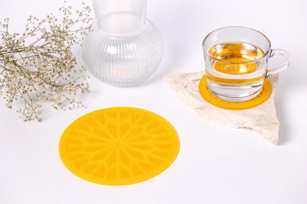 Orgone Food & Water Rejuvenation Plate - Orange