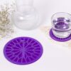 Orgone Food & Water Rejuvenation Plate - Purple